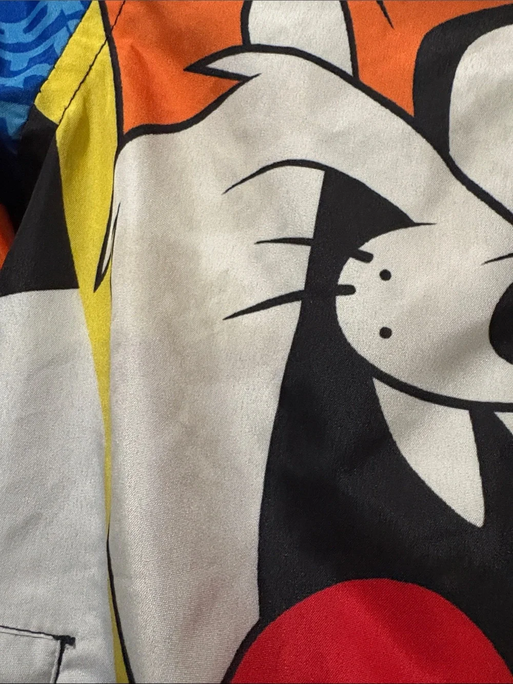 Kids Looney Tunes Taz Graphic Bomber Jacket - Multicolor
